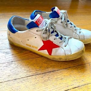 Authentic Golden Goose Super Star Sneakers size 37
